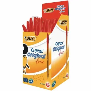 

BiC Crystal Original Fine ball point pen, Fine tip 3 PCs