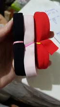 BRISTLEGRASS 5 Yard 5/8 15mm Solid Matte Non-Shiny Fold Over Elastics FOE Spandex Band