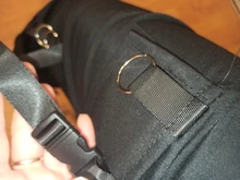 Pantalones Cargo informales para mujer, pantalón holgado de cintura alta, color negro, estilo coreano, con cinta, envío directo