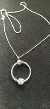 Colgante de corazón O Plata de Ley 925, cadena de Cable Original, abalorio, regalo de joyería, gran oferta
