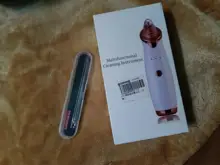 Limpiador eléctrico de acné y puntos negros, herramienta de limpieza al vacío para puntos negros y acné