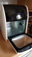 MIUI - Asador de Pollo Eléctrico 5 en 1, Horno de 360º MI-CYCLONE de 10L/12.7QT, Deshidratador Asador LED de gran capacidad, Freidora grande para uso doméstico