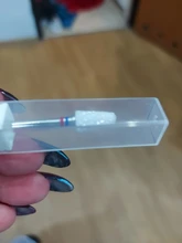 1 pieza de cabezal cerámico para pulidora, eléctrica de uñas artísticas