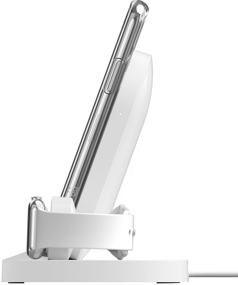 Беспроводная док станция Belkin BoostUp F8J235vfWHT для iPhone/Apple Watch (White)|Подставки планшетов| |