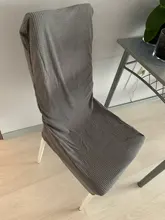 Chair-Cover Stretch Spandex Dining-Room Jacquard for 1-Pc Water-Repellent
