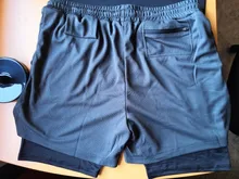 Pantalones cortos deportivos 2 en 1 para hombre, secado rápido, doble cubierta, y trotar para gimnasio, novedad de 2020