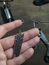 1 Uds cerámica de carburo de tungsteno de broca para rebaba Bits cono de fresado para manicura máquina de taladro eléctrico poco Máquina Herramienta de uñas