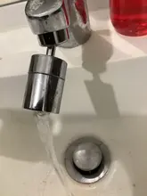 Kitchen Faucet Bubbler 360-Degree Double Modes 2-flow Splash-proof