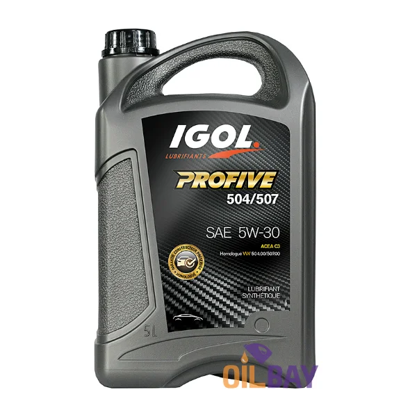5 литров Igol Profive 504/507 5W-30 1л/4л/5л - Цвет: 5 литров