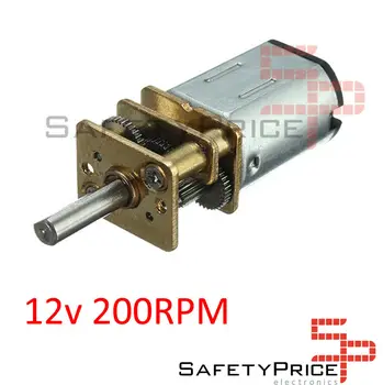 

Motor N20 12V DC 200 rpm Smart car Robot Arduino one robotic fan SP