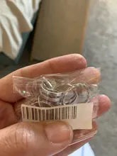 KISSWIFE-Juego de 8 anillos de color dorado para mujer, diseño redondo simple, hecho a mano, anillo geométrico, regalos de joyería para mujer