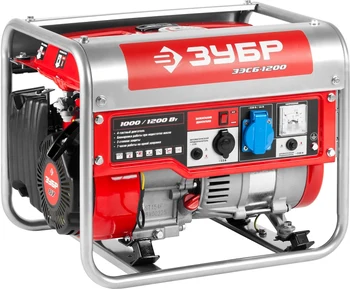 

Gasoline generator 1200 W Zubr