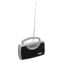 Радиоприемник FIRST FA-1904-SI(АМ, FМ, ручка для переноски, складная антенна