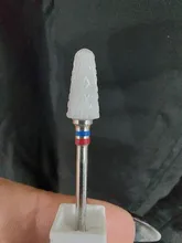 1 pieza de cabezal cerámico para pulidora, eléctrica de uñas artísticas