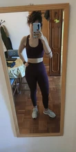 Conjunto de yoga para mujer, ropa de gimnasio, prendas deportivas para hacer ejercicio, leggings + top deportivo, elásticos, sin costuras, 2 piezas