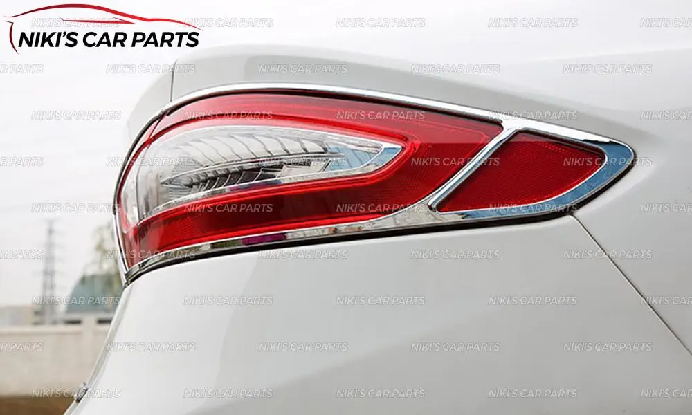 Брови на задние фонари для Ford Mondeo 2013- ABC пластик 1 комплект/4 шт. формовочные украшения автомобиля Стайлинг