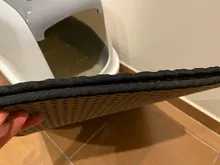 Cat Litter Waterproof Pet-Cat EVA with Bottom-Layer Non-Slip Black Bed-Mat