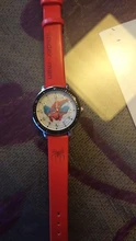 Disney niños Spider-Man reloj de Hulk Hombre de Hierro de cuarzo, de dibujos animados reloj estudiante resistente al agua reloj de cuarzo de navidad regalo de cumpleaños