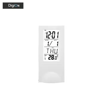 

Thermometer with alarm clock