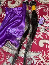 FDX-Extensiones de pelo ondulado brasileño para mujer, mechones extensores de cabello ondulado y liso sedoso de 30 32 34 36 38 40 pulgadas, extensiones de pelo humano remy de color natural, de 1/3/4 piezas