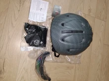 ¡Llega en 18-29 días! Casco de esquí de Snowboard moldeado integralmente, ultraligero, transpirable, para hombre y mujer, calidad CE