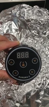 Fuente de alimentación de tatuaje Aurora 2, suministro de energía LCD Digital con adaptador de corriente, Mini panel táctil Led, suministros de tatuaje