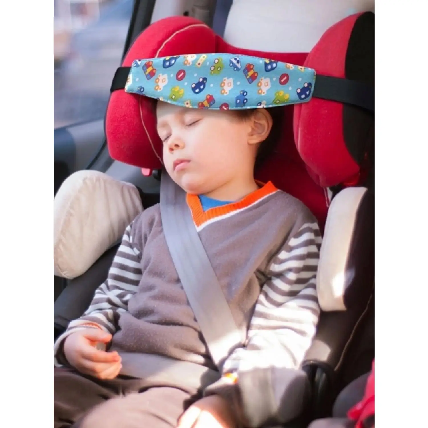 Надежный держатель KARTOFAN для головы ребенка в автокресле (детский дорожный фиксатор-повязка для безопасного сна в машине) Надежный держатель KARTOFAN для головы ребенка в автокресле (детский дорожный фиксатор-повязка для безопасного сна в машине)
