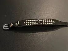 Collar de estrás para perro 3 filas de cuero de gamuza de Diamante gato cachorro 5 colores para pequeño mediano perros Chihuahua Yorkshire