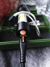 Portable Lantern Working-Torch Aa-Battery 3-Modes flashlight Camping-Lamp Flashlamp 3800-Lumen