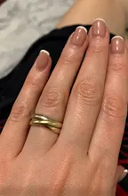 Finger-Jewelry 3-Rounds-Ring-Sets Classic Wedding-Engagement Stainless-Steel Vnox Women