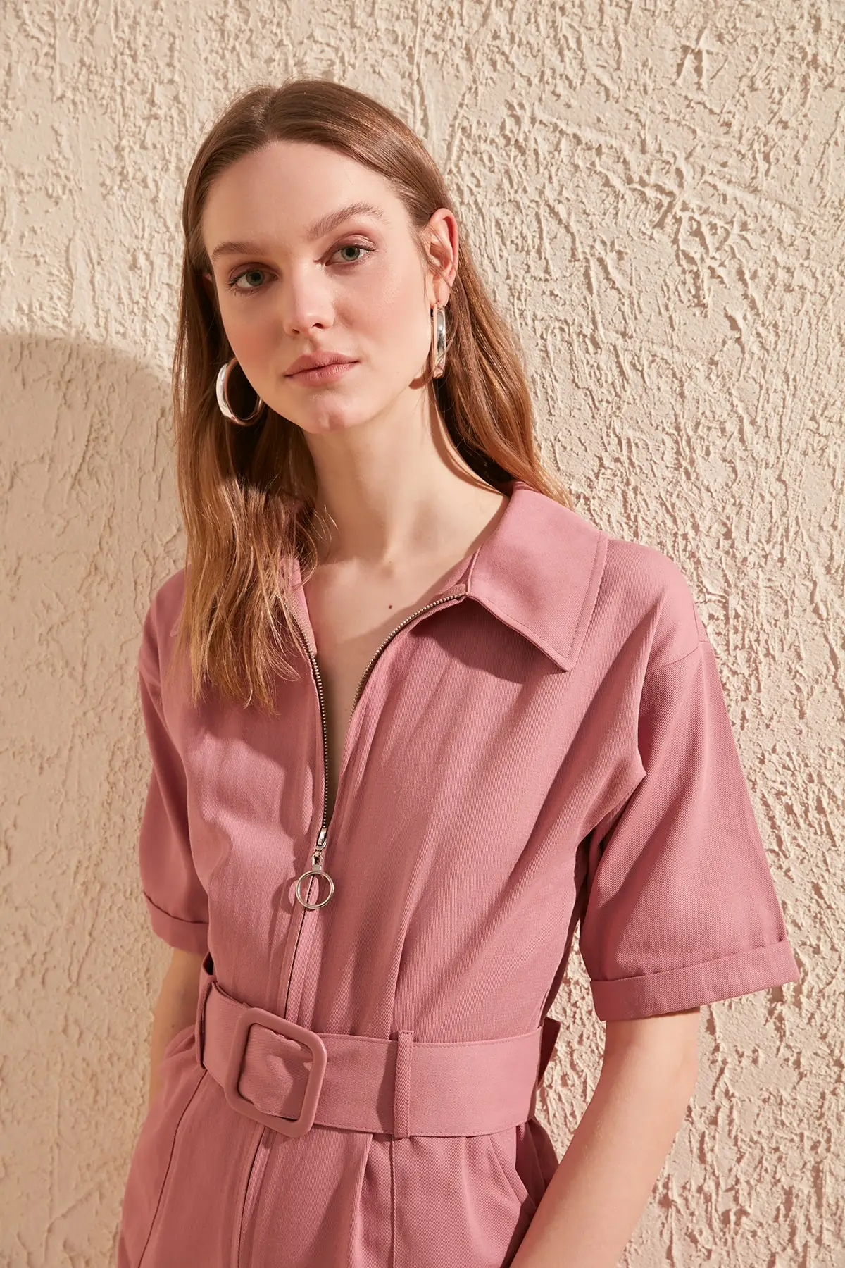 Trendyol Arched Jumpsuit TWOSS20TU0064 Trendyol Arched Jumpsuit TWOSS20TU0064