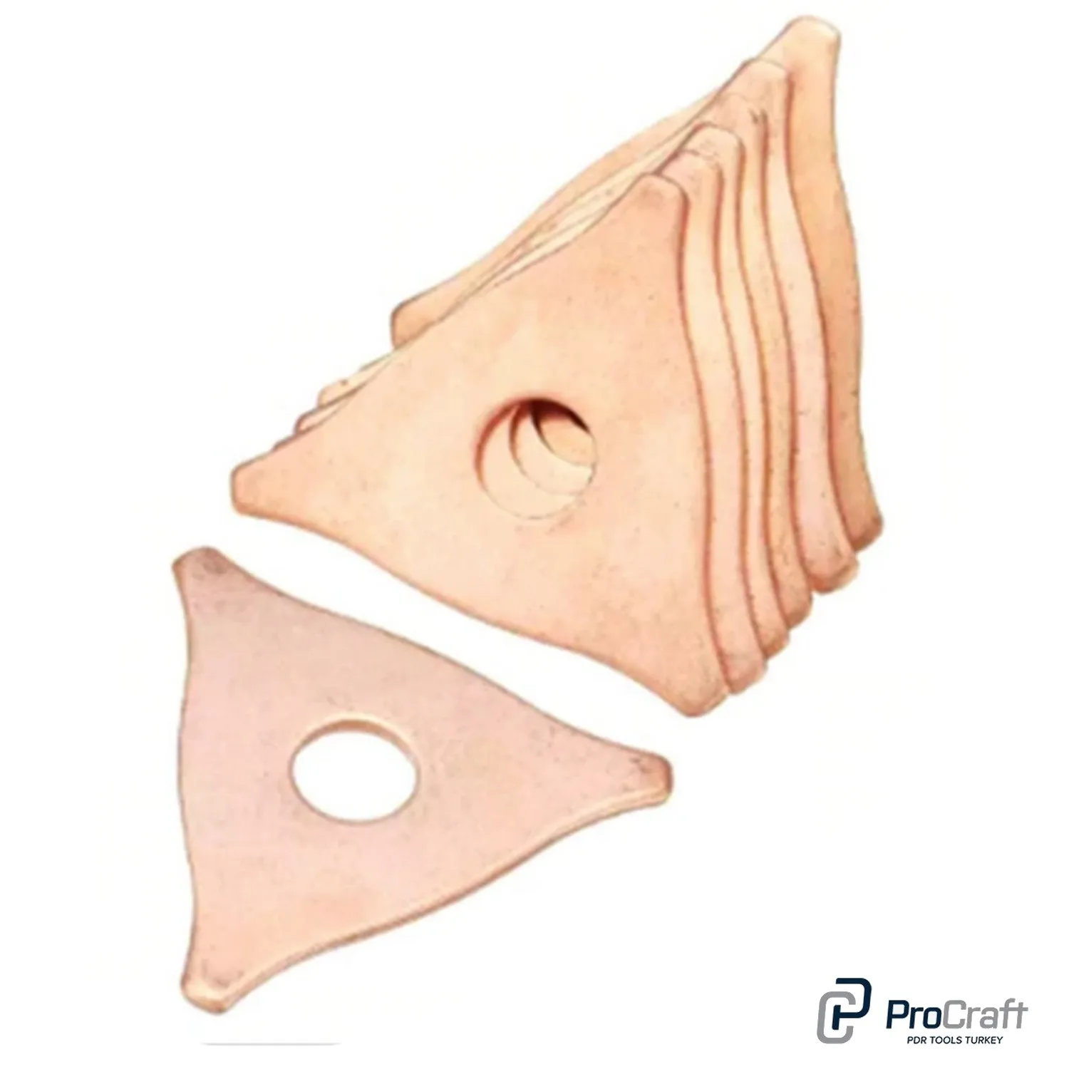 Elettrodo Per Estrattore Per Ammaccature Rondella A Tre Ganci 3 Punti 10 Pezzi Sistema Di Trazione Per Ammaccature Saldatrici Per Perni Saldatura A Pu