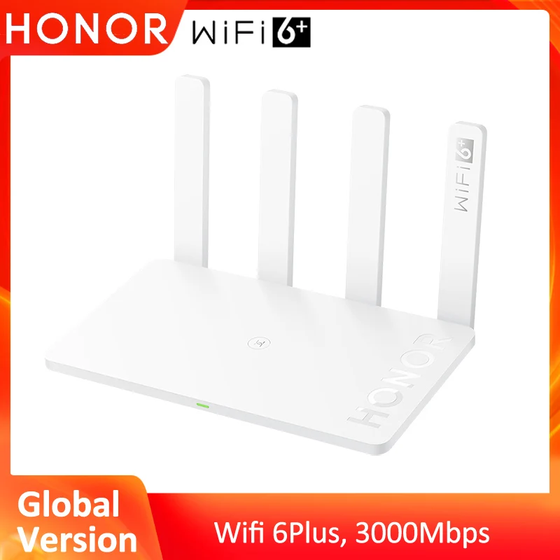 Глобальная версия Honor маршрутизатор 3 Wi Fi 6 + 3000 Мбит 2 4 ГГц/5 ГГц двухдиапазонный 128