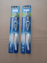 Head Tooth-Brush Battery-Powered Vibration Clean-Teeth Oral-B AA Replaceable