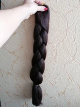 SHANGKE-cabello trenzado de síntesis de 100g y 24 pulgadas, venta al por mayor de cabello sintético con mezcla de varios colores degradado, trenzas Jumbo