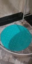 Bathroom Carpet Massage-Pad Shower Floor Plastic Round Non-Slip Safety 55cm Suction-Cup
