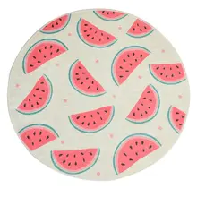 Коврик для ванной | коврик для ванной нескользящие Противоскользящие коврики арбуз Djt диаметр 100 см