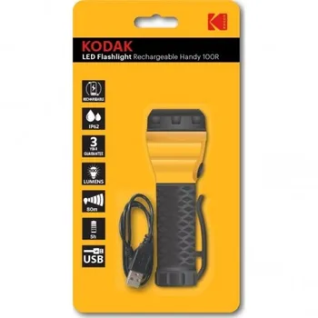 

LED FLASHLIGHT KODAK USB RECHARGEABLE HANDY 100R 100 LUMENS