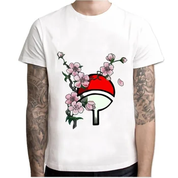 

Naruto Uchiha Sasuke and Itachi shirt Men Women short Sleeve Anime Quality Streetwear Tops