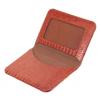 Тонкий компактный кошелек из натуральной кожи с держателем для карт ручной работы в Турции от DC Leather Tobacco