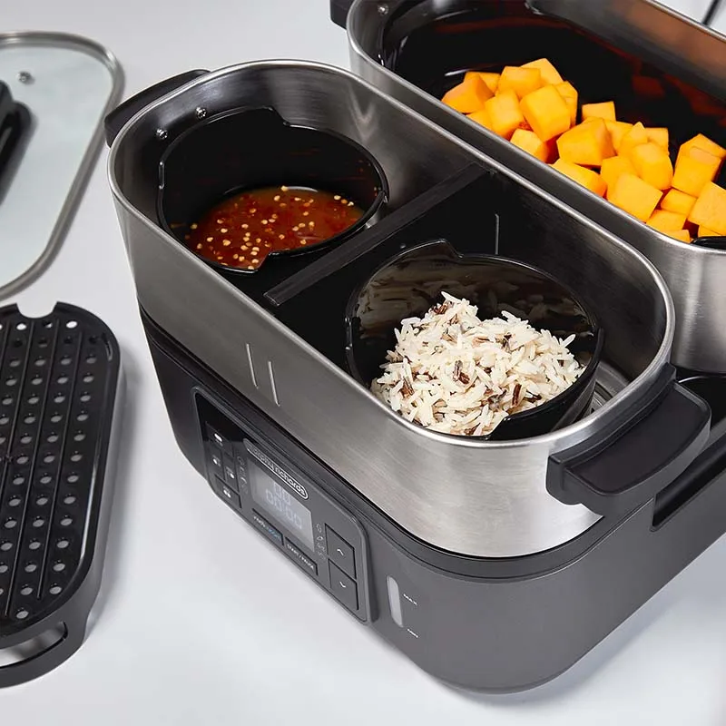 Интеллектуальная пароварка Morphy Richards IntelliSteam 470006|Электрические пароварки| |