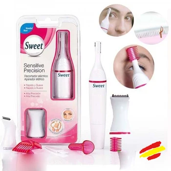

SWEET SENSITIVE PRECISION depilator INGLES underarms eyebrow Clippers trimmer TV