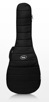 

Bm1036 casual classic case for classical guitar, black, bag & music
