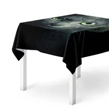 

Tablecloth 3D Cat