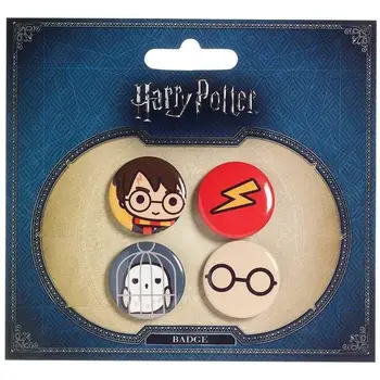 

Harry Potter: Set 1 Harry / hedwig (set 4 pins) CARAT6.49