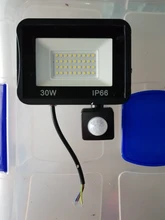LED Floodlight Motion-Sensor Exterior Outdoor IP66 100W Wall-Lamp 220V 50W 20W 30W PIR