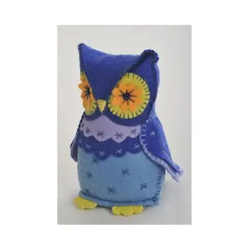 

Pfdd 1001 set for making textile toy 'wise sow', 14,5 cm, 'перловка'
