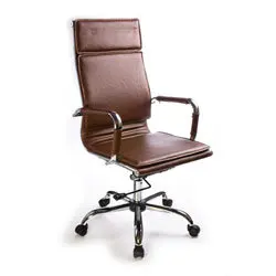 

Chair head бюрократ ch-993/brown brown PU leather Star Base Chrome