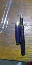 Baoer boligrafos de marca lujo pluma estilografica tinta lujo fuente nueva de moda negro de lujo pluma de tinta de alta calidad de Metal dorada Clip bolígrafos Oficina regalo 10 piezas, puede personalizar logotipo Esti