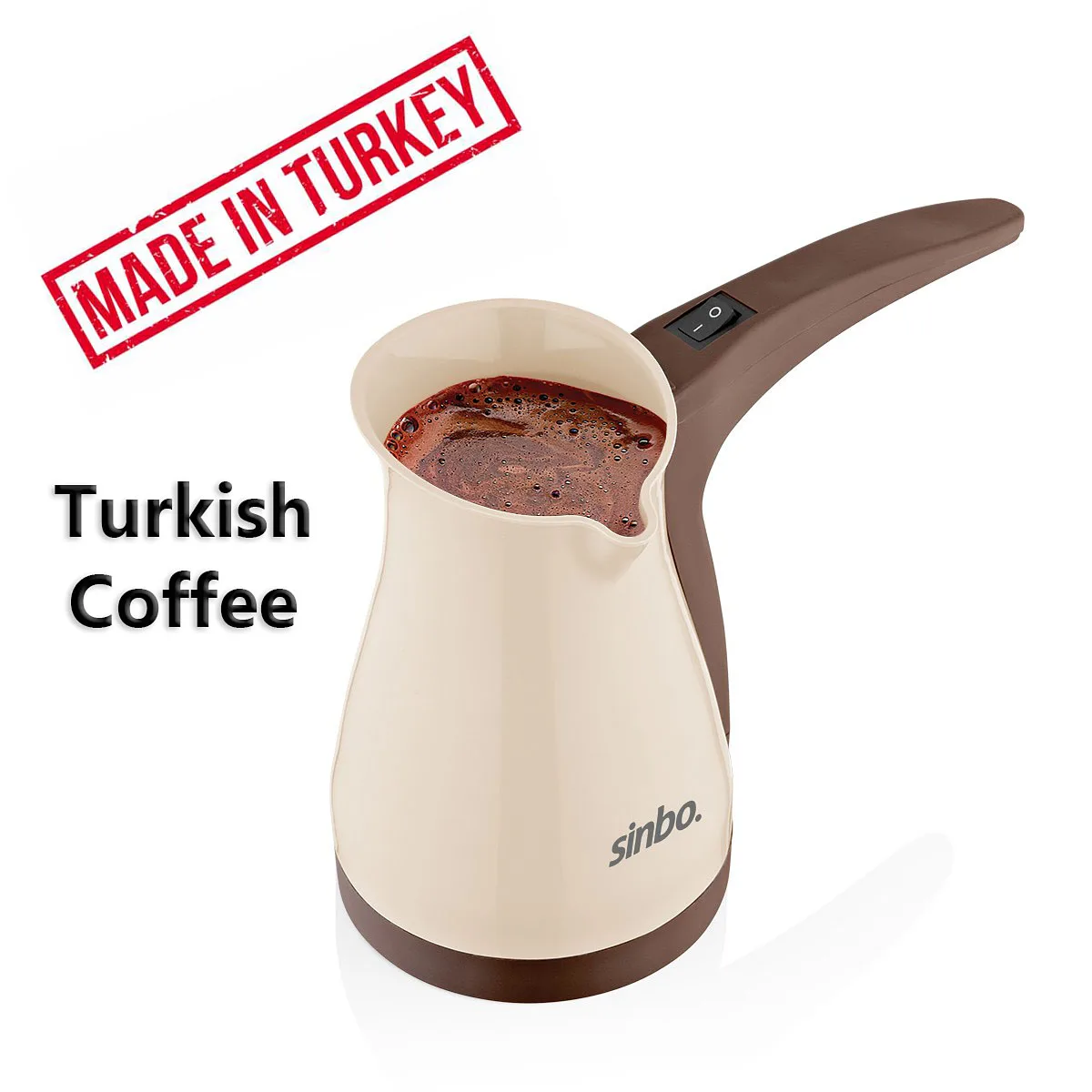 SinboTurkishCoffeeMachineElectricKettlePortableCoffeeMaker